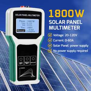 Multimètre numérique solaire de qualité supérieure avec détection automatique/manuelle du MPPT, plage 5-1800W, compatibilité 24V 48V 120V pour panneaux solaires - Product Image 6