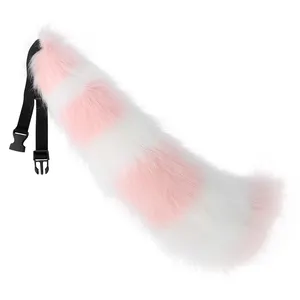 Phong cách mới lông sói cáo đuôi dài trang phục Cosplay Anime mô phỏng đuôi cáo đuôi cosplay