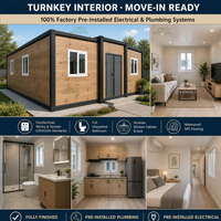 WELLUCKY Maison conteneur préfabriquée pour séjour familial dans la cour, Roumanie, maison conteneur extensible