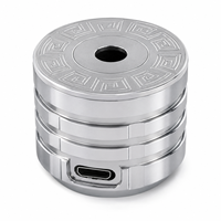 Lampe torche laser USB ZhonNa, lampe rotative automatique, capuchon de lampe, galaxie, soleil, 6 motifs, ciel étoilé, tour lumineuse, accessoires, vente directe d'usine, OEM