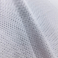 Tissu Jacquard Respirant en Maille Nid d'Abeille Sublimée 140GSM 100% Polyester pour Maillot de Football, T-shirt