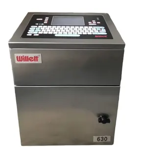 Used Printer Willett 630 Continuous Automatic Batch Number Inkjet Coding Machine