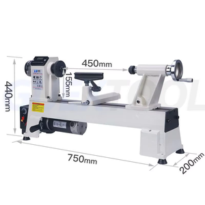 Mini Wood <b>Lathe</b> Wood Turning Machine Digital Display Woodworking <b>Lathe</b> <b>Tool</b> for Home Workshop - Product Image 2