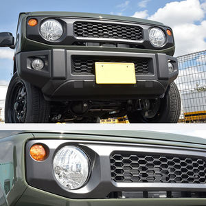 Grille avant modifiée en nid d'abeille ABS, pièces de rechange pour Jimny 2018-2026, pièces automobiles OEM personnalisées - Product Image 2