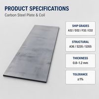 Bobina de Acero al Carbono S355 A36 ASTM 0.8-1.2mm con Certificación BIS para Aplicaciones de Soldadura y Doblado de Estructuras de Acero