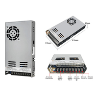 Alimentation électrique de refroidissement par ventilateur de haute qualité BINAZK 400W 12V 33A pour armoire LED