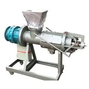 Machine à récurer de 25mm, extrudeuse de manucure de cochon, séparateur de liquide solide