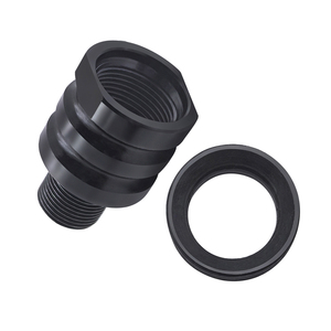 Convertisseur en acier usiné CNC <span class=keywords><strong>de</strong></span> précision pour la modification des systèmes d'échappement, joint fileté <span class=keywords><strong>de</strong></span> 5/8 po ID à 1/2 po OD - Product Image 5