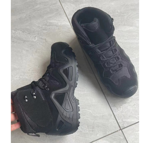 TSB07 Botas de Desierto Personalizadas, Zapatos para Caminar, Zapatos de Entrenamiento, Calzado para Escalar y Hacer Senderismo, Color Negro, Verde, Caqui - Product Image 6