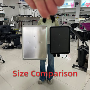 Chariot de Salon de Coiffure et Spa, Plateau en Aluminium Pliable, Design Stable pour <span class=keywords><strong>Tatouage</strong></span> - Product Image 4