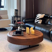 Table basse de style chinois ancien pour salon, maison, moderne, durable, en bois massif de haute qualité, style crème français, créativité hôtelière
