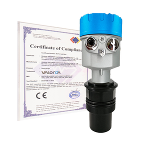 Capteur de niveau ultrasonique pour piscine industrielle, IP68, précision 0,5 %, sortie 4-20 mA RS485, fonction d'alarme, matériau PTFE, 0-60 m - Product Image 3