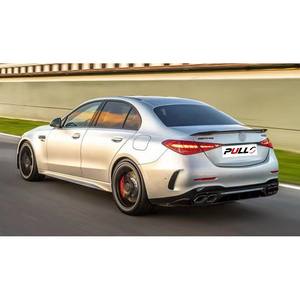 Pour Benz classe C W206 <span class=keywords><strong>2023</strong></span> à <span class=keywords><strong>C63</strong></span> AMG kit de carrosserie modèle comprend pare-chocs avant et arrière avec calandre jupes latérales tuyaux de diffuseur arrière - Product Image 5