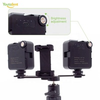 Kit d'éclairage LED pour appareil photo de smartphone, lampe de remplissage photo dentaire Bluetooth haute luminosité, outil de traitement en gros