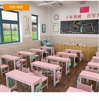 Meubles d'école et de maternelle d'usine, design simple, table et chaise de lecture pour étudiants pour bibliothèque