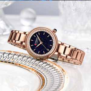 Montre de luxe pour femme 9089 Sport Miyota à quartz, bracelet en acier inoxydable, résistante à l'eau, durable - Product Image 6