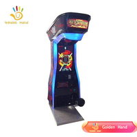 Machine d'arcade de boxe à pièces électroniques, style sportif, jeu de frappe pour divertissement