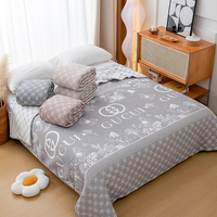 Vente directe d'usine, convient pour la maison, les voyages et l'école, couverture double lestée, logo personnalisé, couverture douce, chaude et confortable