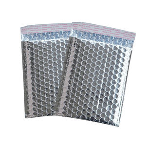 Sobres de Envío de Burbujas Metalizados Plateados de 15*13+4cm, Bolsas de Burbujas para Envíos - Product Image 3