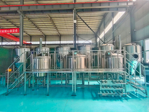 Système de brasserie industrielle en acier inoxydable avec cuve de mouture, de cuisson et de tourbillonnage - Product Image 4