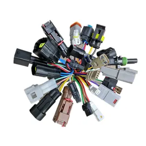Montaje de cable personalizado OEM, con conector de terminal, cable, conector de cable