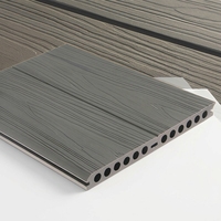 Planches de terrasse en composite WPC écologiques, sans joint, co-extrudées, imperméables, pour extérieur, vente en gros, usine