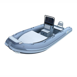 Bateau pneumatique pliable en fibre de verre Hypalon avec moteur à jet pour la pêche, vendu par <span class=keywords><strong>Alu</strong></span> - Product Image 3