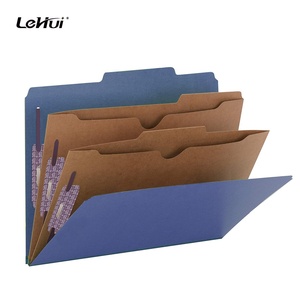 2025 xu hướng 2inch mở rộng thư Kích thước 10 mỗi hộp 2 ngăn túi pressboard phân loại thư mục tập tin với ốc vít - Product Image 1