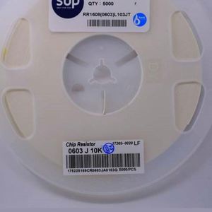 Bulk Discount RR1608 0603L103JT 0603 1608 Resistors Chip Resistors SMD Resistors 10Kohm 5% 1/10W Thick Film Resistor - Product Image 1