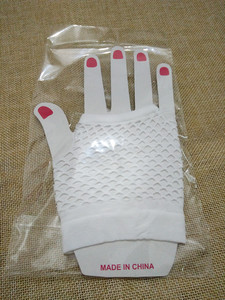 Venta al por mayor baratos <span class=keywords><strong>guantes</strong></span> de nylon nupcial boda fiesta medio dedo abierto Sexy <span class=keywords><strong>guantes</strong></span> mujer señora Fishnet <span class=keywords><strong>guantes</strong></span> <span class=keywords><strong>sin</strong></span> <span class=keywords><strong>dedos</strong></span> - Product Image 4
