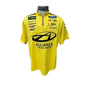 Custom Sublimation Custom Racing Teamwear Motorcycle Uniform Pit Crew Shirt F1 Polo Shirt