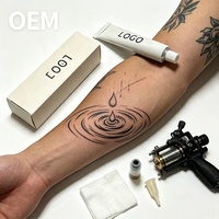 Tatuaje con Logotipo Personalizado de Textura Estable y Económica para Tiendas de Tatuajes Emergentes y Centros Comunitarios de Servicios de Belleza