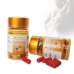 Puissantes capsules rouges de qualité supérieure pour la vitalité masculine, à action rapide, pour la performance, l'énergie et la résistance, flacon de 30 capsules - Product Image 1