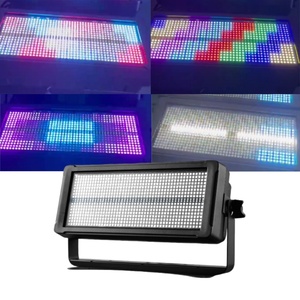 Lumière stroboscopique étanche IP68 RGBW <span class=keywords><strong>Led</strong></span> Stroboscope 48 + 12 Lumière pour les douches de fête DJ en plein air - Product Image 1