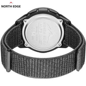Montre électronique pour homme North Edge ALPS, résistante aux chocs, super légère, boussole de plein air, étanche 50 m, montres-bracelets - Product Image 4