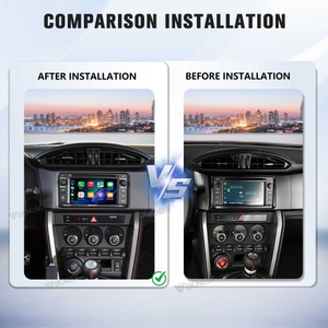 Boîtier décodeur Viknav Linux pour Toyota 86 86GR 2014-2017, mise à niveau stéréo avec CarPlay sans fil et Android Auto, rétrofit d'écran OEM. - Product Image 6