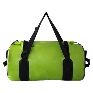 Custom High 500D PVC impermeable Roll Top Duffle Bag Travel Camping Senderismo Mochila grande - Product Image 1