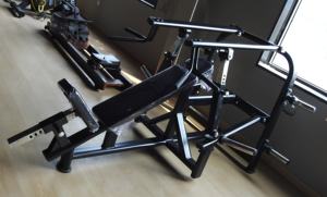 2024 último equipo de gimnasio comercial prensa de Banco de inclinación <span class=keywords><strong>convergente</strong></span> con logotipo personalizado - Product Image 2