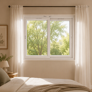 Fenêtres coulissantes en PVC à double vitrage certifiées allemandes <span class=keywords><strong>Veka</strong></span>, fenêtres à double vitrage conformes à la norme australienne AS2047 - Product Image 1