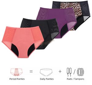 Offre Spéciale femmes sous-vêtements grande taille femmes taille mi-haute sous-vêtements menstruels <span class=keywords><strong>tante</strong></span> culottes pour femmes - Product Image 4