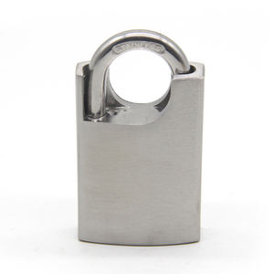 Candado de acero inoxidable 304 con llaves de latón, Logo personalizado y paquete, muestra gratis - Product Image 6