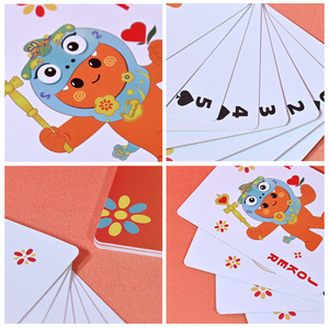 Cartes de poker transfrontalières personnalisées, coins arrondis, portables, pour les jeux d'échecs et de cartes - Product Image 2