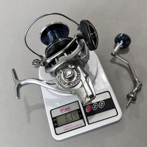 Hoogwaardige 14000 karperhengel krachtige soepele metalen spoel zoutwater zoetwater visuitrusting duurzaam betrouwbaar vismolen - Product Image 2