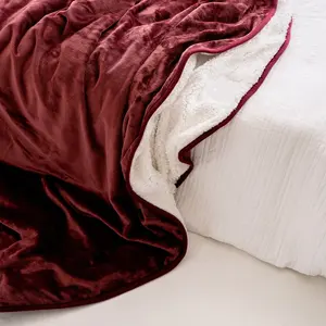 Cobertor de flanela lavável para casal, cobertor de flanela para cama, 150x200cm, liso, reversível e impermeável