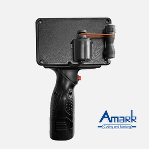 Amark <span class=keywords><strong>Imprimante</strong></span> à jet d'<span class=keywords><strong>encre</strong></span> portable à tête unique de 0.5 pouces <span class=keywords><strong>Imprimante</strong></span> d'étiquettes en ligne pour les dates de péremption sur les matériaux plastiques et flexibles <span class=keywords><strong>Encre</strong></span> noire - Product Image 3