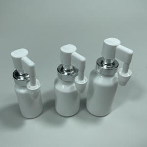 Capsules d'aérosol en HDPE de qualité médicale 10ml 15ml 20ml 30ml Snap on White Ear Throat <span class=keywords><strong>Spray</strong></span> Bottle Actor Dental <span class=keywords><strong>Spray</strong></span> Bottle - Product Image 4