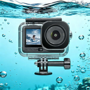 Estuche de Buceo HONGDAK para <span class=keywords><strong>DJI</strong></span> <span class=keywords><strong>Osmo</strong></span> <span class=keywords><strong>Action</strong></span> 6, <span class=keywords><strong>Carcasa</strong></span> Ligera Resistente al Agua hasta 60 m para Surf, Snorkel y Deportes Acuáticos - Product Image 3