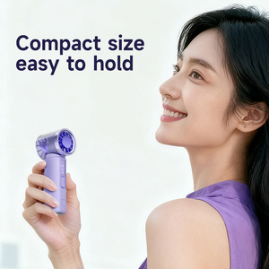 Ventilateur brumisateur portable, mini ventilateur personnel rechargeable avec pulvérisation d'eau, ventilateurs brumisateurs à batterie 3000 mAh, 120 vitesses - Product Image 3