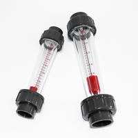 China Rotámetro Alcohol Caudalímetro Pvc Rotámetro Caudalímetro para beber agua
