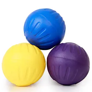 Soft 9cm training Floating Foam chew Ball throw Pet Toys bite eva dog ball toy